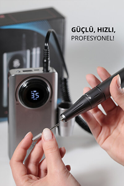 MOMO professional Şarjlı Freze Tırnak Manikür Makinesi