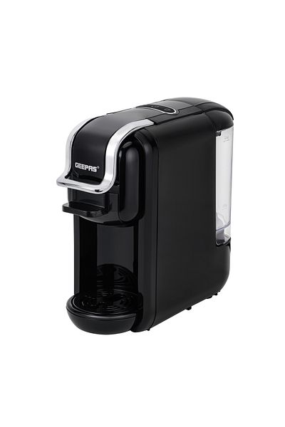 Geepas 4-in-1 Capsule Coffee Machine GCM41526-BK