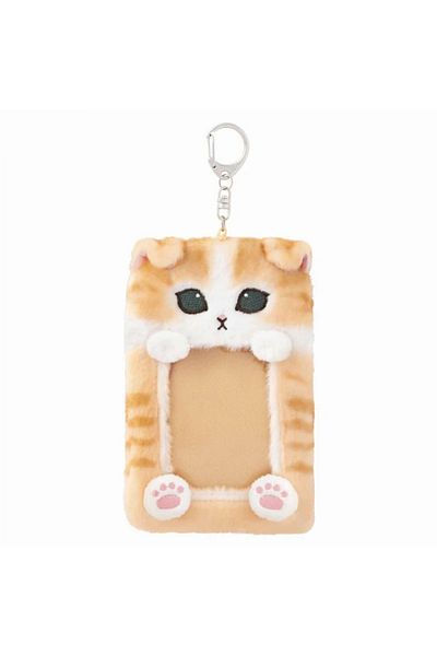 Choice A Mofusand Plush Card Holder 3-Inch Card Cover Student Meal Card Bus Card Anti-Lost Protective Case.