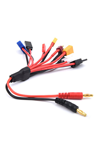 Choice 8 في 1 4.00 مم مدخل متعدد الوظائف شحن متوازن 8 في 1 سلك شحن من السيليك...