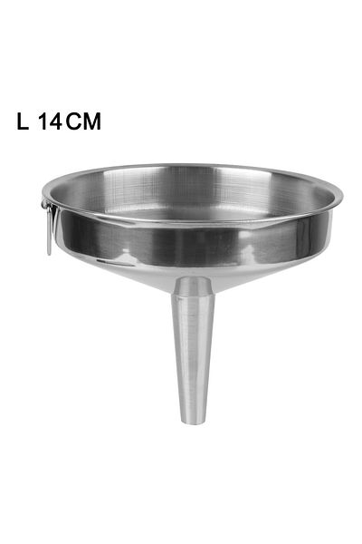 Choice 3 Metal Funnel For Canning Kitchen Tools Kitchen Accessories Wide Mouth Funnels Bar Wine Beer Oil F.
