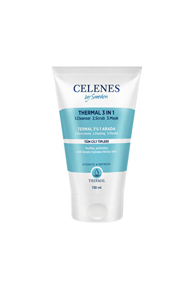 celenes by sweden Celenes Thermal 3'İn 1 Peeling Maske -150 Ml