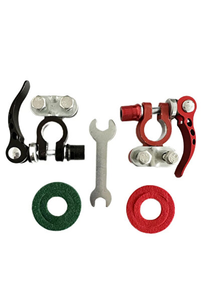 Choice Style 5 (4Pcs) 2Pcs Car Battery Terminal Connectors Quick Release Disconnect 12V 24V Positive Negati