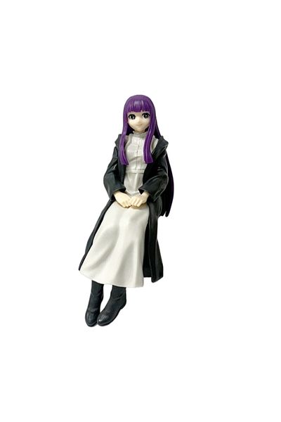 BANDAI B-no box 14cm Frieren: Beyond Journey's End Anime Figure Sitting Fern Action Figures Frieren Noodle