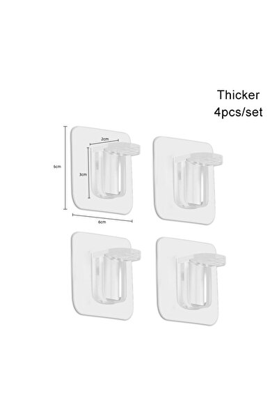 choice2 4pcs Thicker 4/10pcs Adhesive Shelf Support Pegs Shelf Support Adhesi...