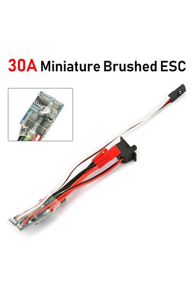 Choice 30A Blue mainboard 20A 30A Brushed ESC RC Motor Micro ESC for Mini 1/16 1/18 1/24 RC Car Boat Tank w