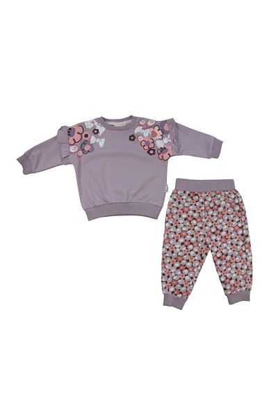 Miniworld 6-24 Month Suit Lilac 2300-3205-6-9 Months