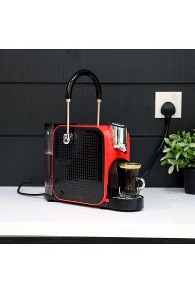Geepas Capsule Coffee Machine | Single Serve Coffee Brewer with Single-Cup GCM41509