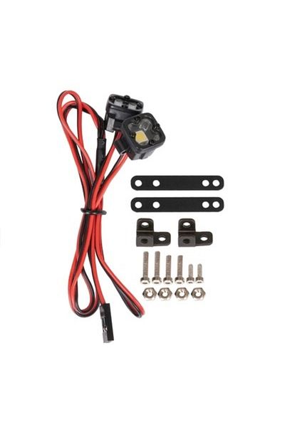 Choice 2Pc Lights A RC Bright LED Lights Headlight Spotlight for 1/10 RC Car Crawler Axial Traxxas TRX4 TRX