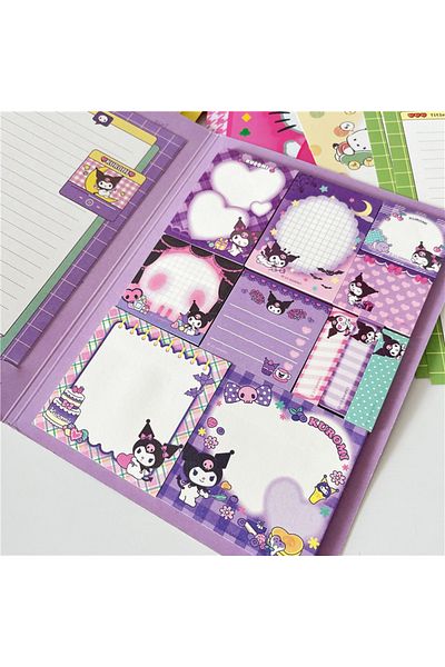 JOY TOP 1pc Kuromi Kawaii Sanrio Hello Kitty Convenience Book Mymelody Kuromi Cinnamoroll Note Book Cute Pas