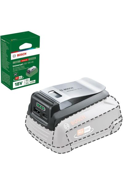 Bosch Universalusb 18v-45 Powerbank Adaptör - 1600a02ws1