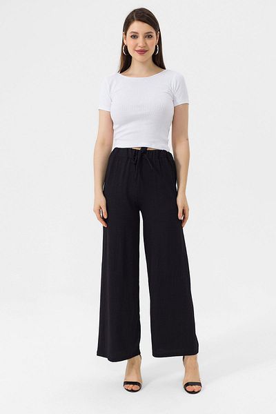 ŞİMAL Women's Wide Leg Trousers 250022   -