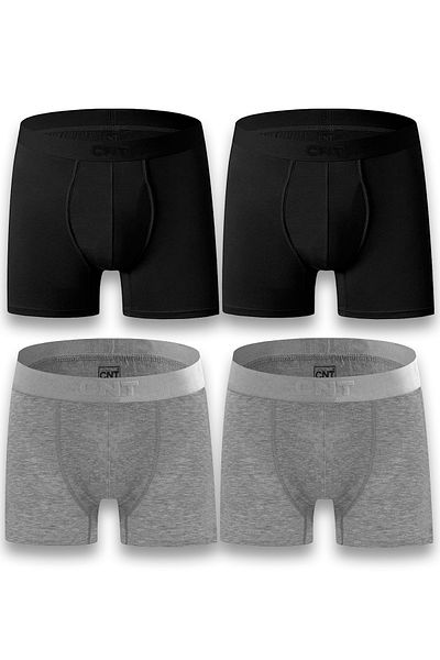 CNT Ανδρικά Boxer Συσκευασία Boxer Stitches Στιβαρά Άνετα Χωρίς Πτυσσόμενα Premium Boxer