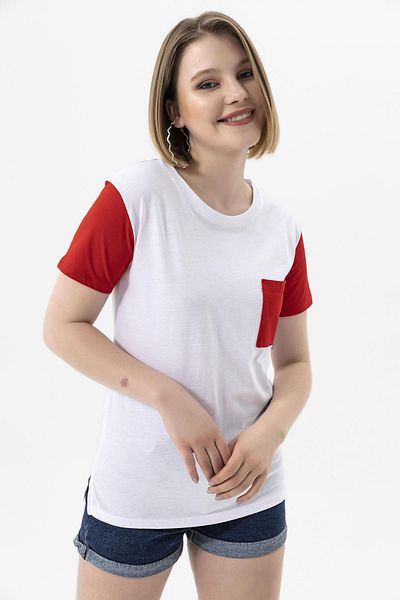 ŞİMAL Tricou cu mâneci de buzunar pentru damă