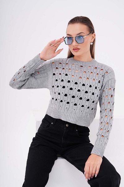 ŞİMAL Tricotaj din plasă Pulover tricotat damă 245141