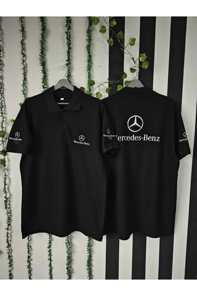 dafri Μπλουζάκι από βαμβακερό γιακά Mercedes Benz Polo Crested - 100% βαμβάκι