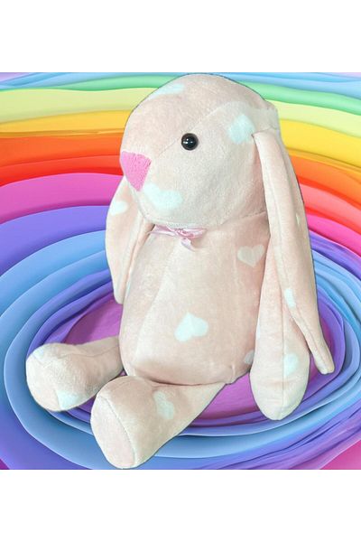 Sole My Sleeping Friend Long Ear Bunny with Bow Tie Plush Rabbit 65 Cm