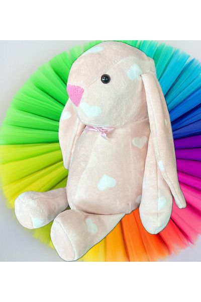Sole My Sleeping Friend Long Ear Bunny with Bow Tie Plush Rabbit 65 Cm