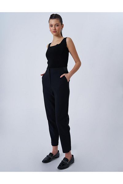 KYR High Waist Trousers - Black