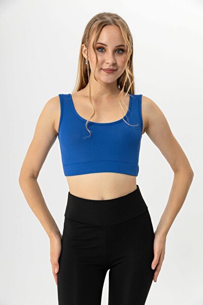 ŞİMAL Жіночий кроп-топ на товстих бретельках