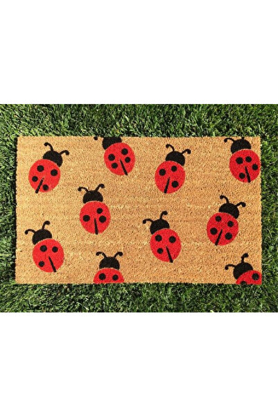 GizHome Koko Kapı Paspası 35x60 Uğur Böcekleri