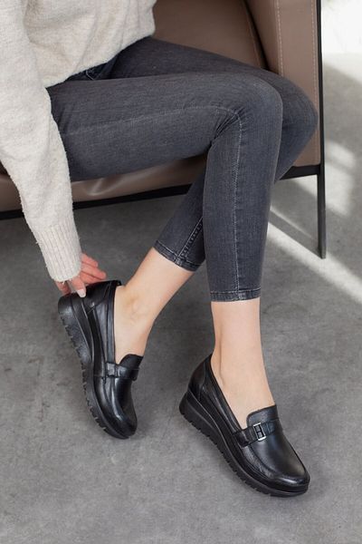 Adım Adım Women's Genuine Leather Orthopedic Shoes