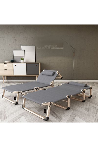 ETG Outdoors Adjustable Folding Bed Recliner