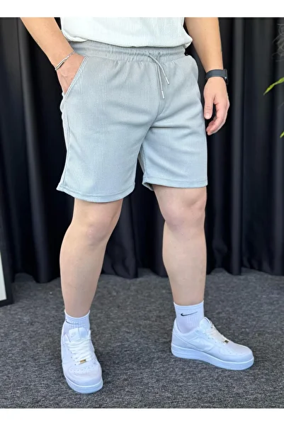 Altamira Men's Smoke Gray Honeycomb Shorts