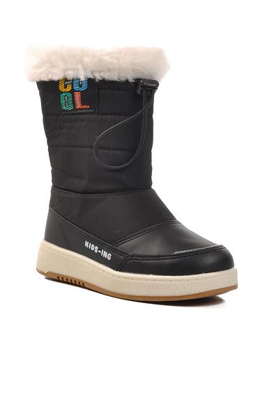 WALKWAY Παιδικές μπότες Ayakmod Havana P Black Shearling