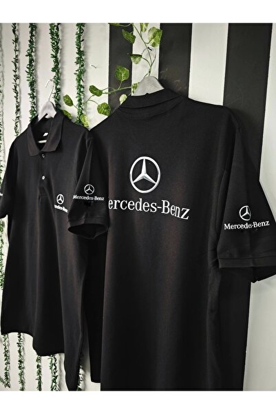 dafri Μπλουζάκι από βαμβακερό γιακά Mercedes Benz Polo Crested - 100% βαμβάκι
