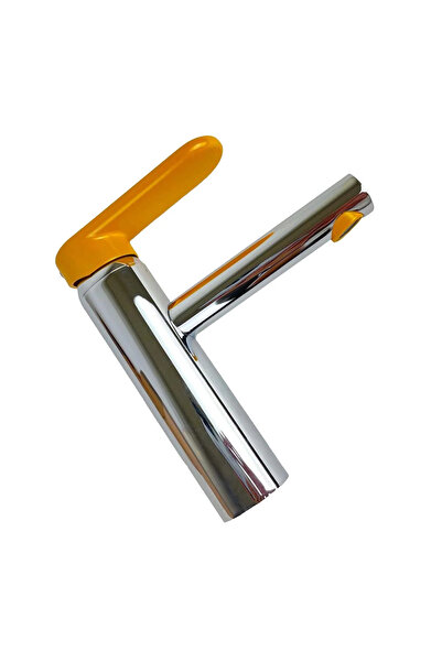 VitrA Chrome Faucet For Children's Washbasin, With Orange Handle