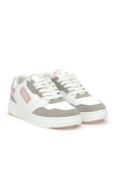U.S. Polo Assn. Women's White Sports Shoes 50304476-Vr001