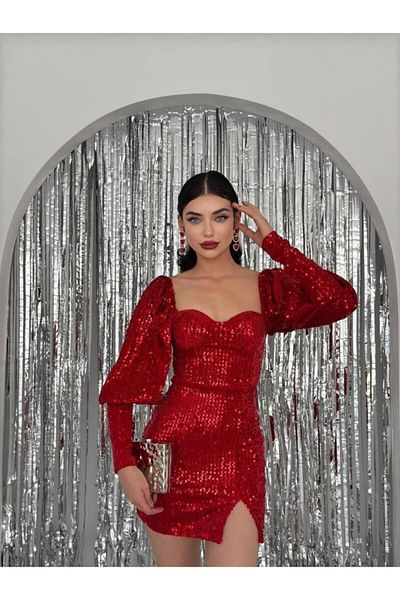 COjans Silky Nico Sequin Sequin Dress
