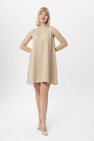 ŞİMAL Rochie fără mâneci pentru femei - Rochie scurtă 250006