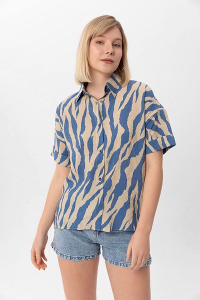 ŞİMAL Cămașă cu model pentru damă