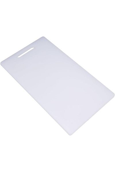 COOYA Plastic Chopping Board,with Non-Slip Base,Hanging Hole for Easy Storage(38 x 24 cm)
