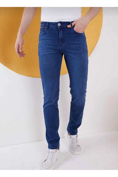 KAİZER DENİM Kaizerdenim Men's Black Trousers