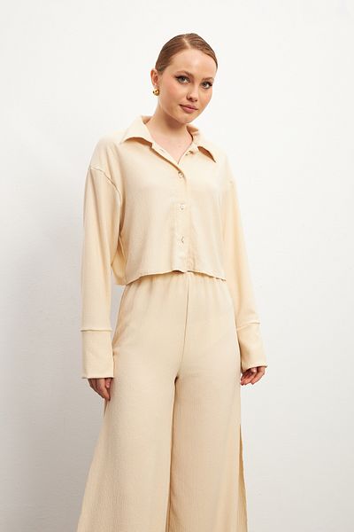 MODAGEN White Calmness Combination - Long Sleeve Sakina Calmness Set