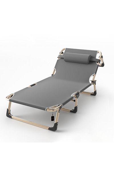ETG Outdoors Adjustable Folding Bed Recliner