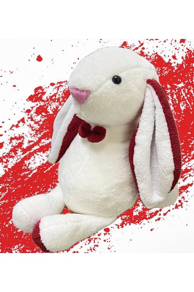 Sole My Sleeping Friend Long Ear Bunny with Bow Tie Plush Rabbit 65 Cm