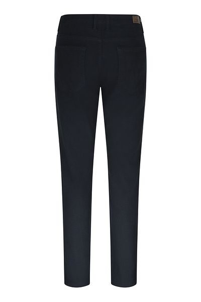 Hatemoğlu Παντελόνι από βαμβακερό καμβά Navy Blue Dynamic Fit 5 τσέπης