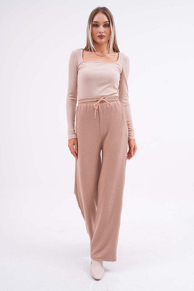 ŞİMAL Γυναικεία αθλητική φόρμα Hispanic Leg Honeycomb - Μονό πάτο 245093