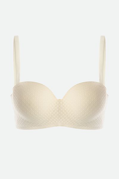 koza iç giyim Sutien fără bretele Lez Lace, fără căptușeală, pentru femei