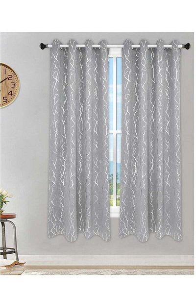 COOYA Branches print blackout curtains, cozy and warm touch material for home