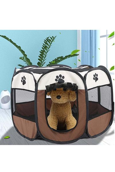 fulina Portable pet fence, foldable,Easy to store for  indoor outdoor travel camping use