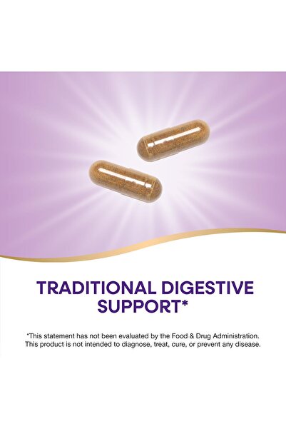 Nature's Way Myrrh Gum Resin, Digestive Support*, 1,100mg, 100 Capsules (Packaging May Vary)