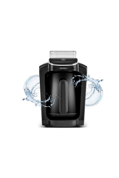 Karaca Hatır Aqua Wassertank Automatische Türkische Kaffeemaschine Schwarz