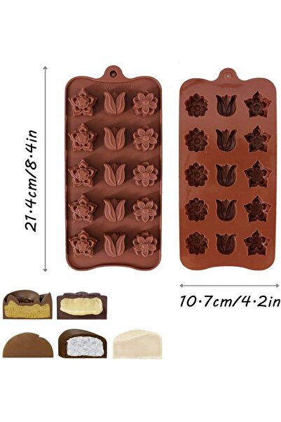 Siliko World قالب الشوكولاتة - طيور السنونو السحرية بالشاي الأخضر