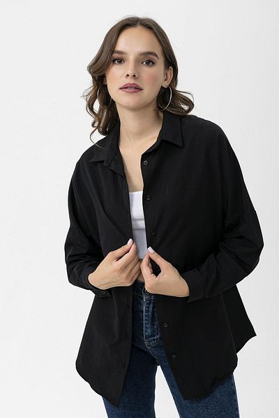 ŞİMAL Cămașă oversize Poplik pentru femei 250239   -