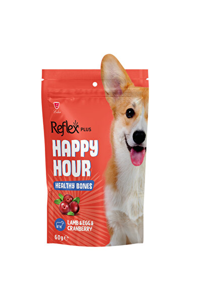 Reflex Plus Happy Hour Sağlıklı Kemikler İçin Destekleyici Köpek Ödül Maması 60gr